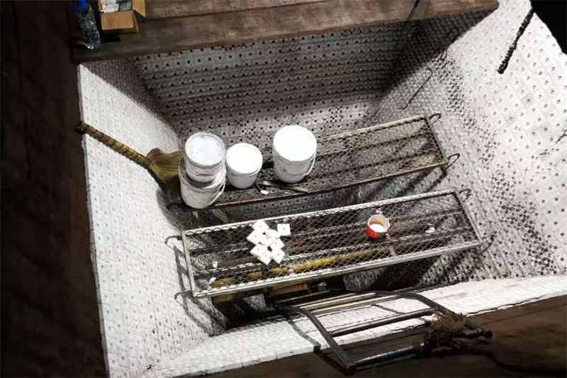 陶瓷施工現場圖